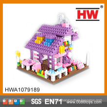 Educational City Wohnung Bausteine ​​Spielzeug Set für Kinder, Kunststoff-Rohr-Blöcke Gebäude Spielzeug